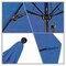 California Umbrella 9' Black Aluminum Market Patio Umbrella, Pacifica Capri 194061335864 - alternate 2